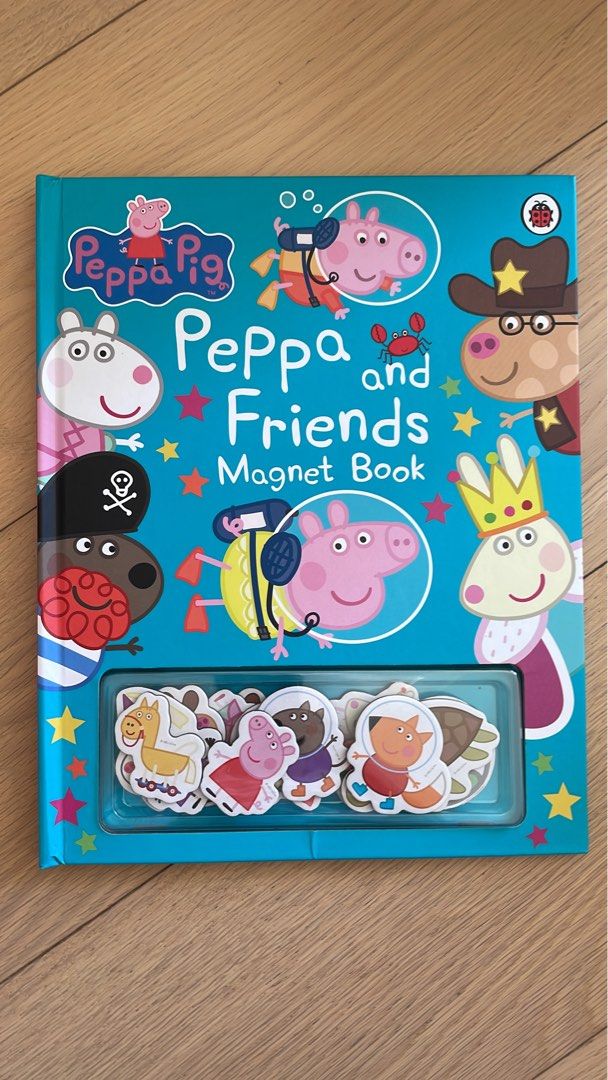 Peppa Pig and Friends Magnet book, 興趣及遊戲, 書本& 文具, 小說& 故事書- Carousell