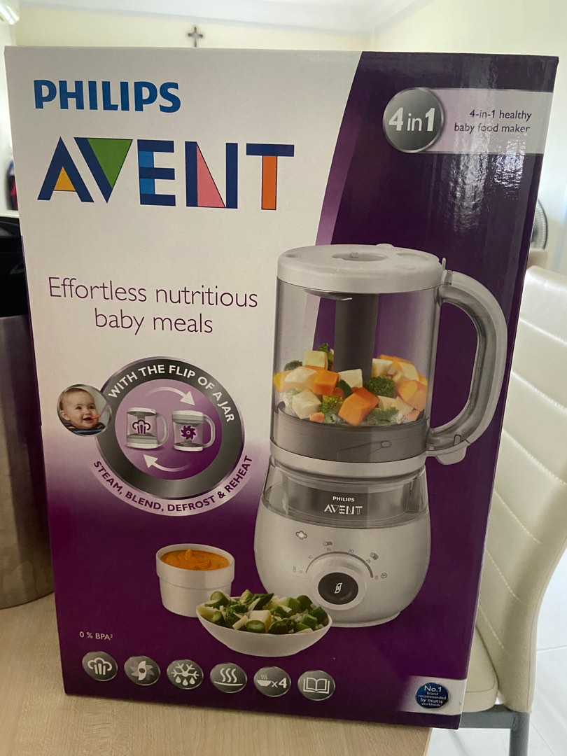 Philips Avent 4 in 1 baby food maker, Babies & Kids, Nursing & Feeding, Weaning & Toddler