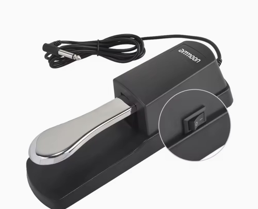 Piano keyboard sustain damper pedal, Hobbies & Toys, Music & Media
