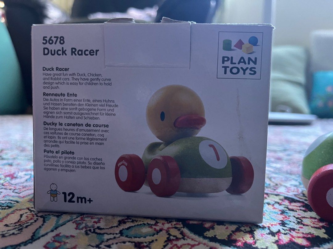 Plan toys duck racer 2025
