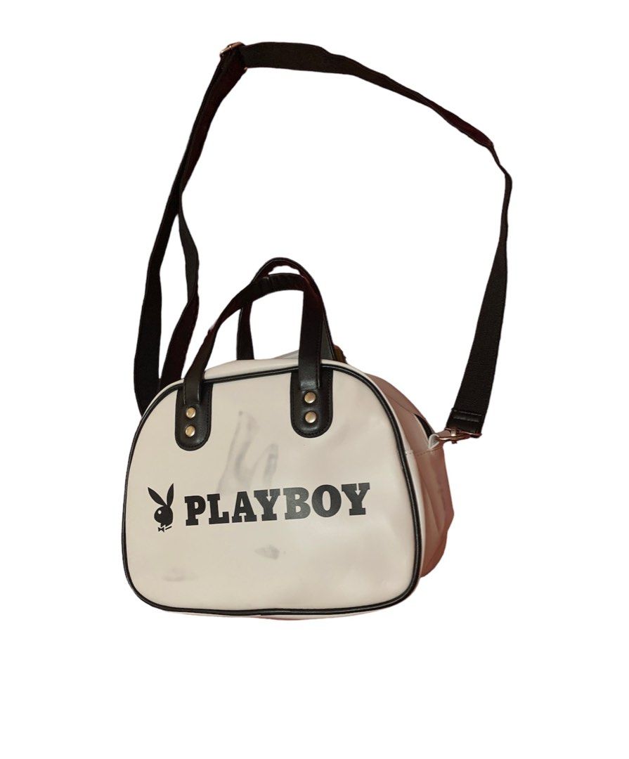 PLAYBOY - Square handbag - Oat milk rabbit series - comes with bunny bucket  bag - Shop PLAYBOY TAIWAN Handbags & Totes - Pinkoi