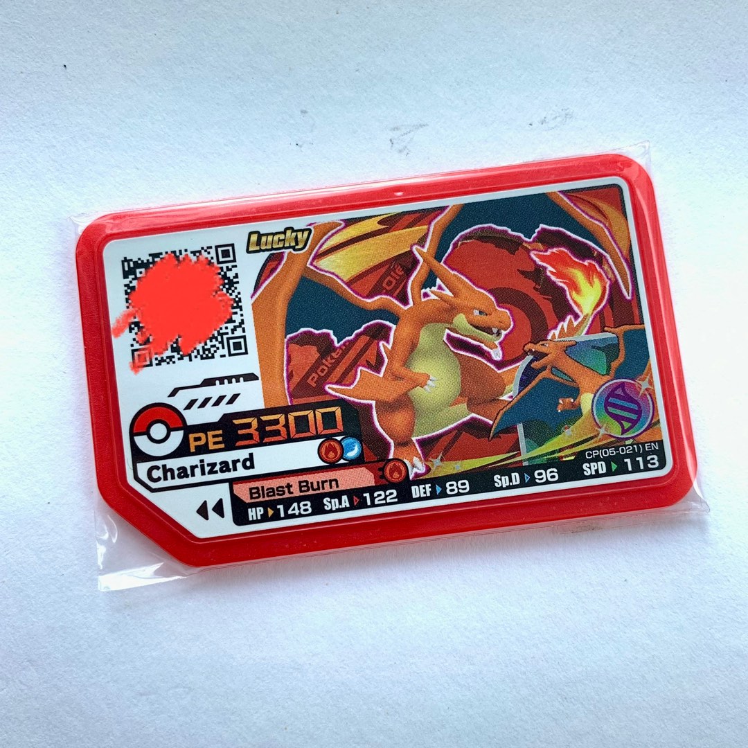 POKEMON GaOle L4 Lucky Mega Charizard Y, Hobbies & Toys, Toys & Games