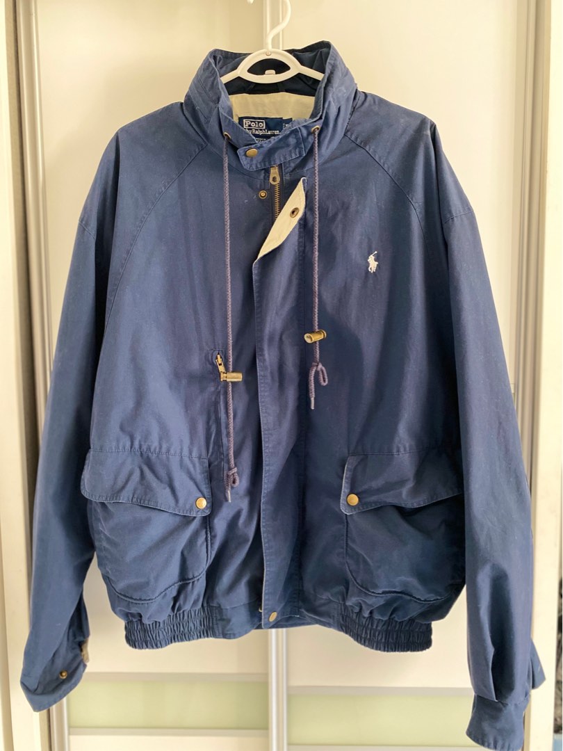 Ralph lauren on sale bomber jacket vintage