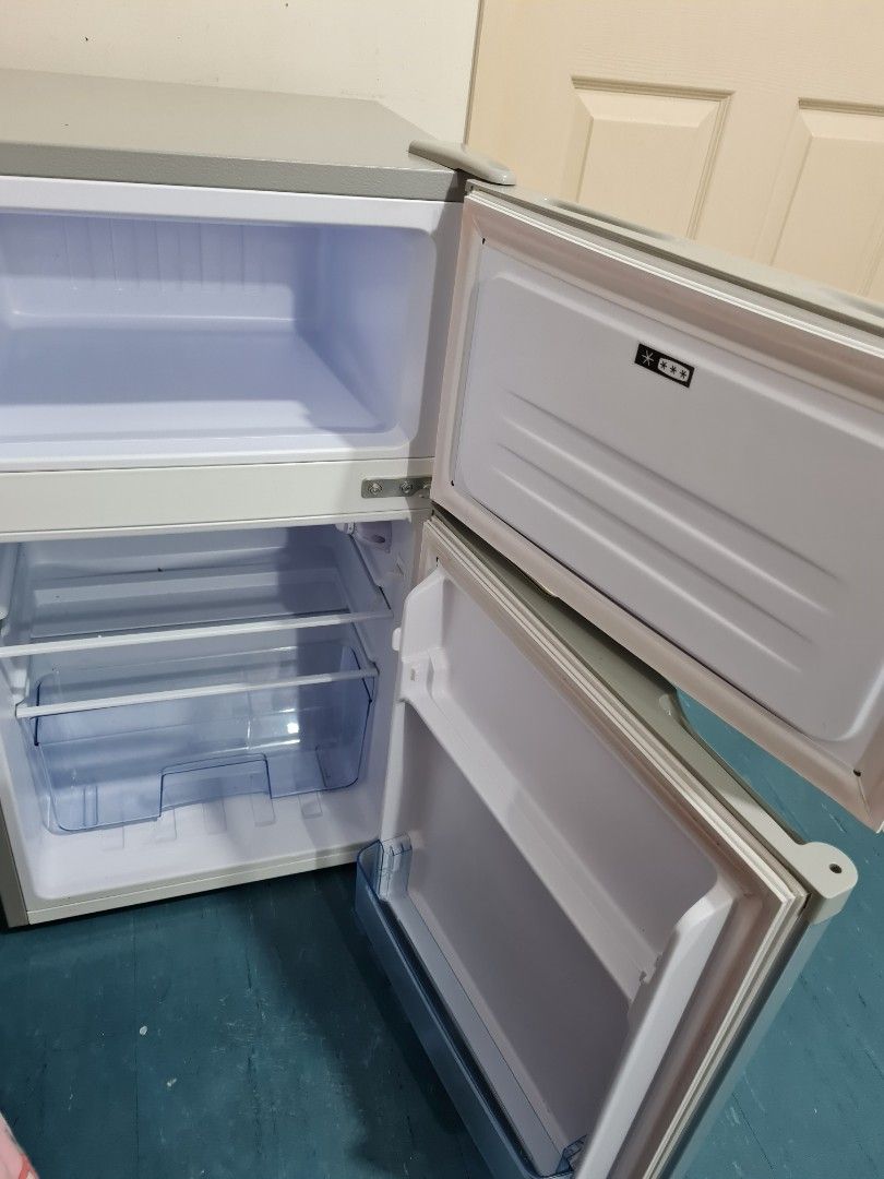 PowerPac Mini Bar Fridge 71L 2 Door with Freezer, TV & Home Appliances