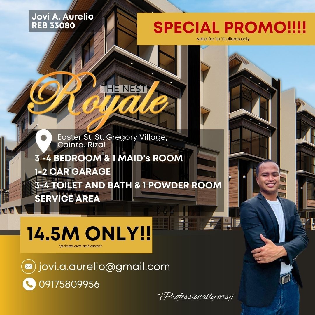 Pre Selling 34 Bedroom 34 Toilet The Nest Royale Townhouse in