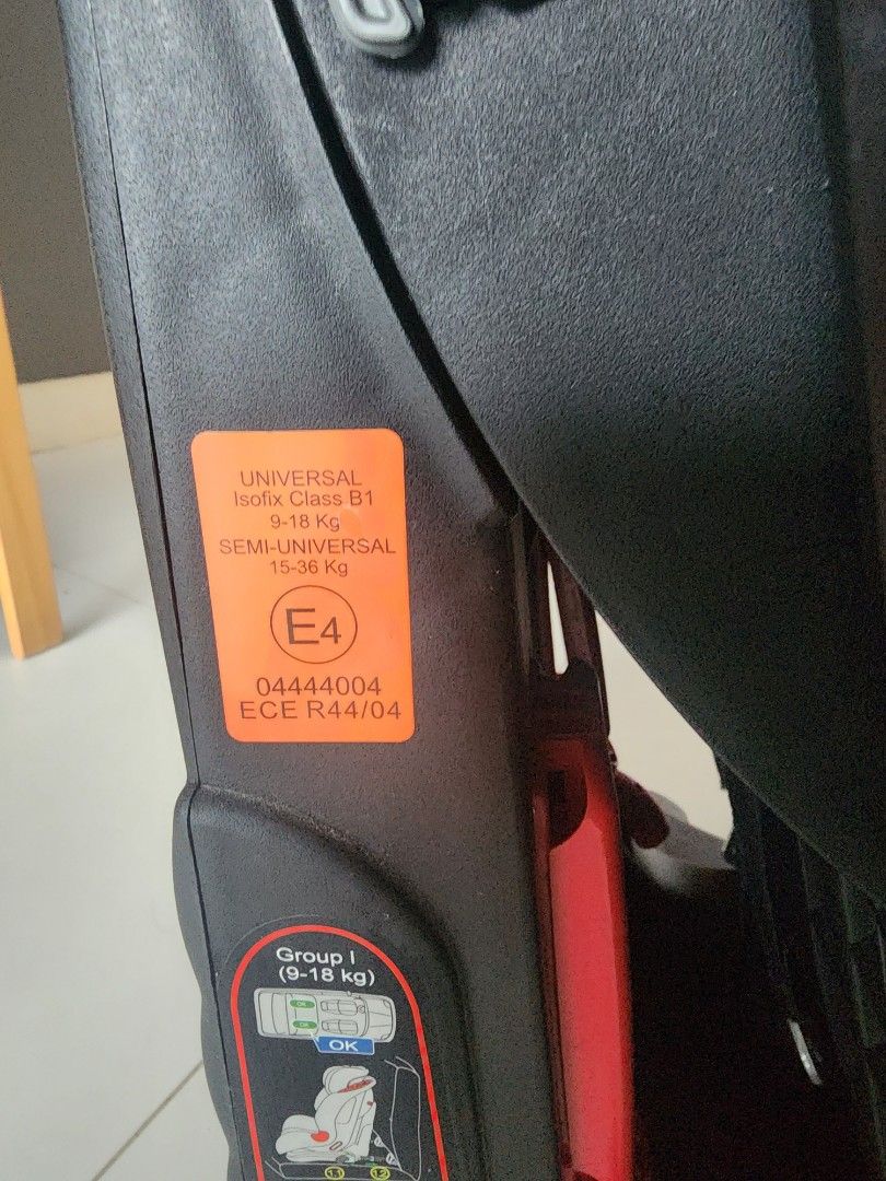 Isofix class best sale b1