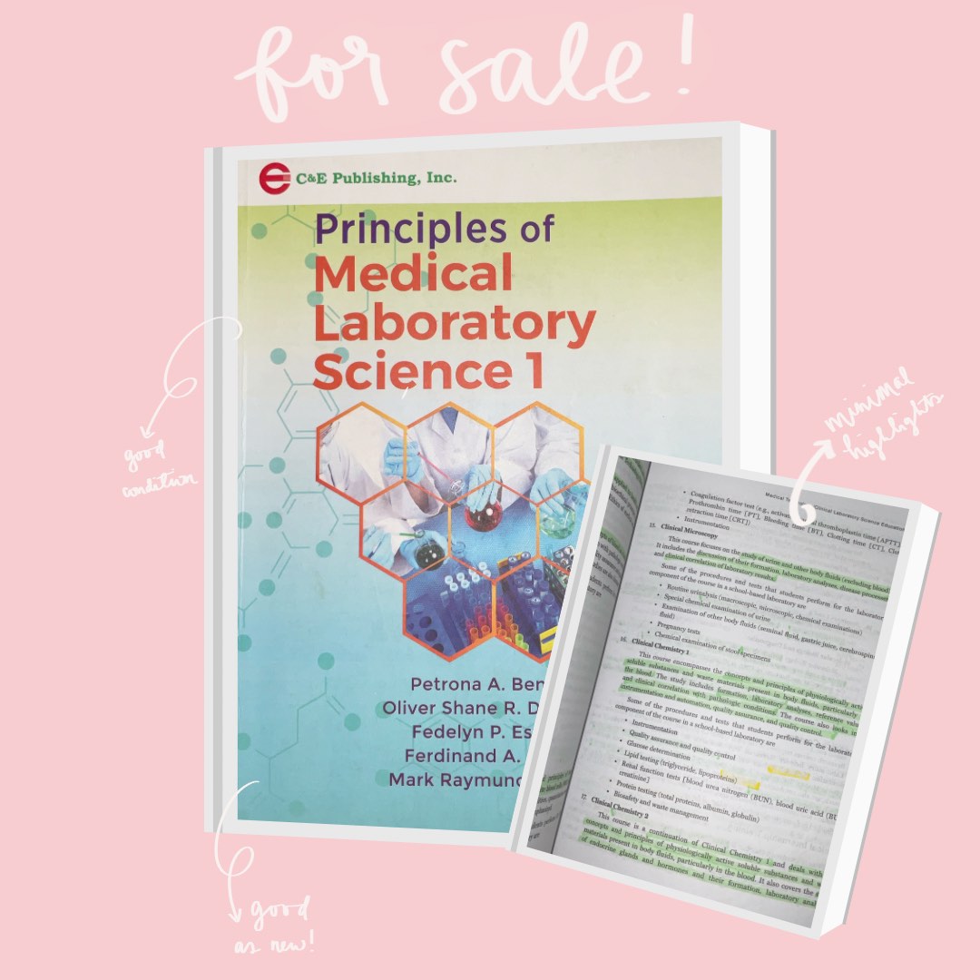 Principles Of Medical Laboratory Science 1 On Carousell Principles Of Medical Laboratory Science 1 On Carousell