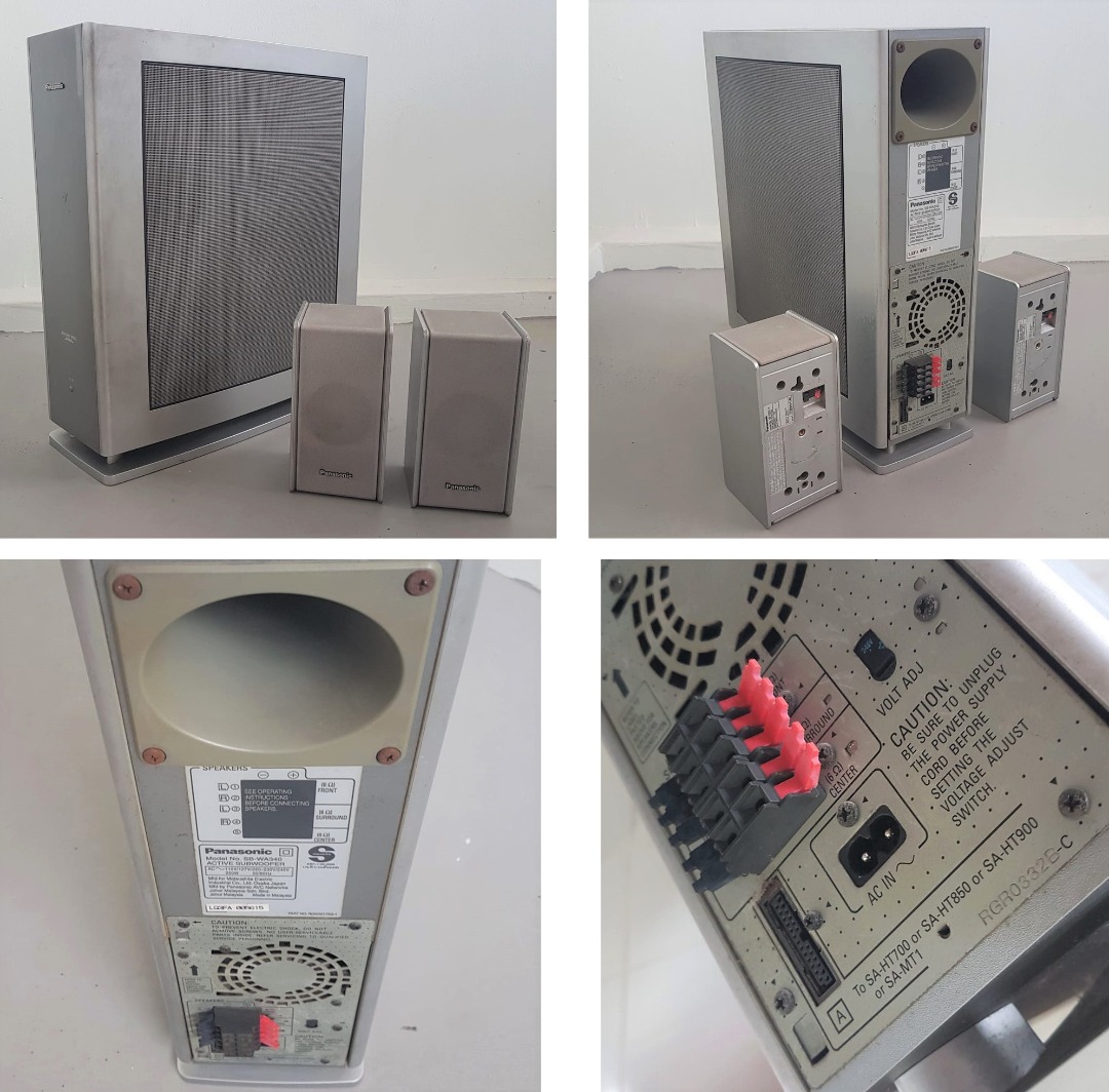 Panasonic sb wa330 active subwoofer clearance