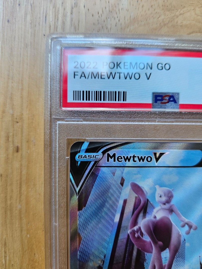 Pokemon TCG Pokemon GO Mewtwo V 072/078 PSA: 10