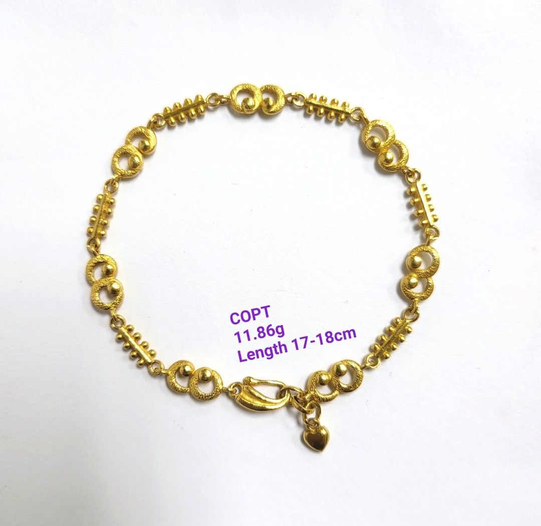 Pure gold clearance bracelet for girl