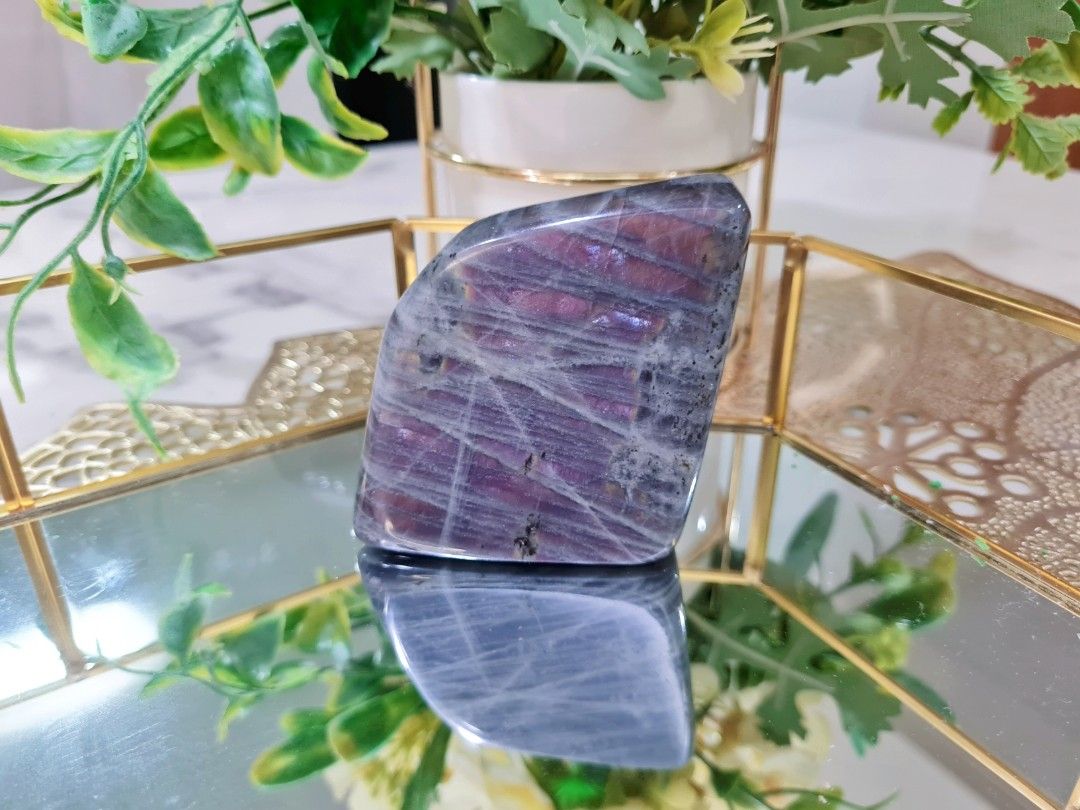 Purple Labradorite Chonky Heavy Women s Fashion Jewelry
