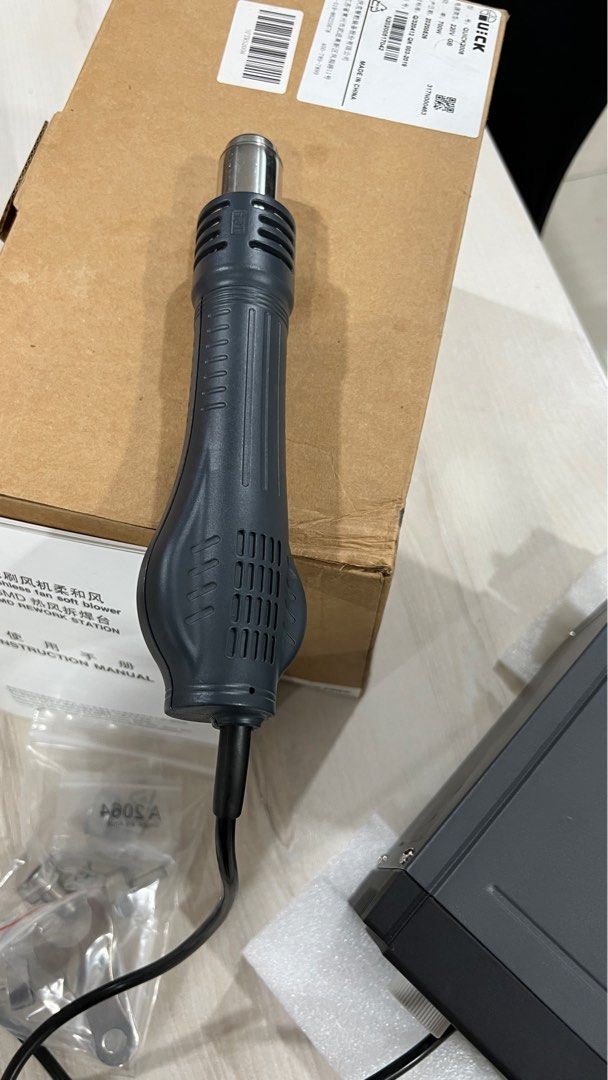 quick full set (Category: Other Mobile & Gadget Accessories) located in Melaka Tengah. Submitted by 4500a (Listing ID 1242702685, Image 3). Description: tak pernah pakai nak jual sbb upgrade 861 full set box tools and manual ada receipt.