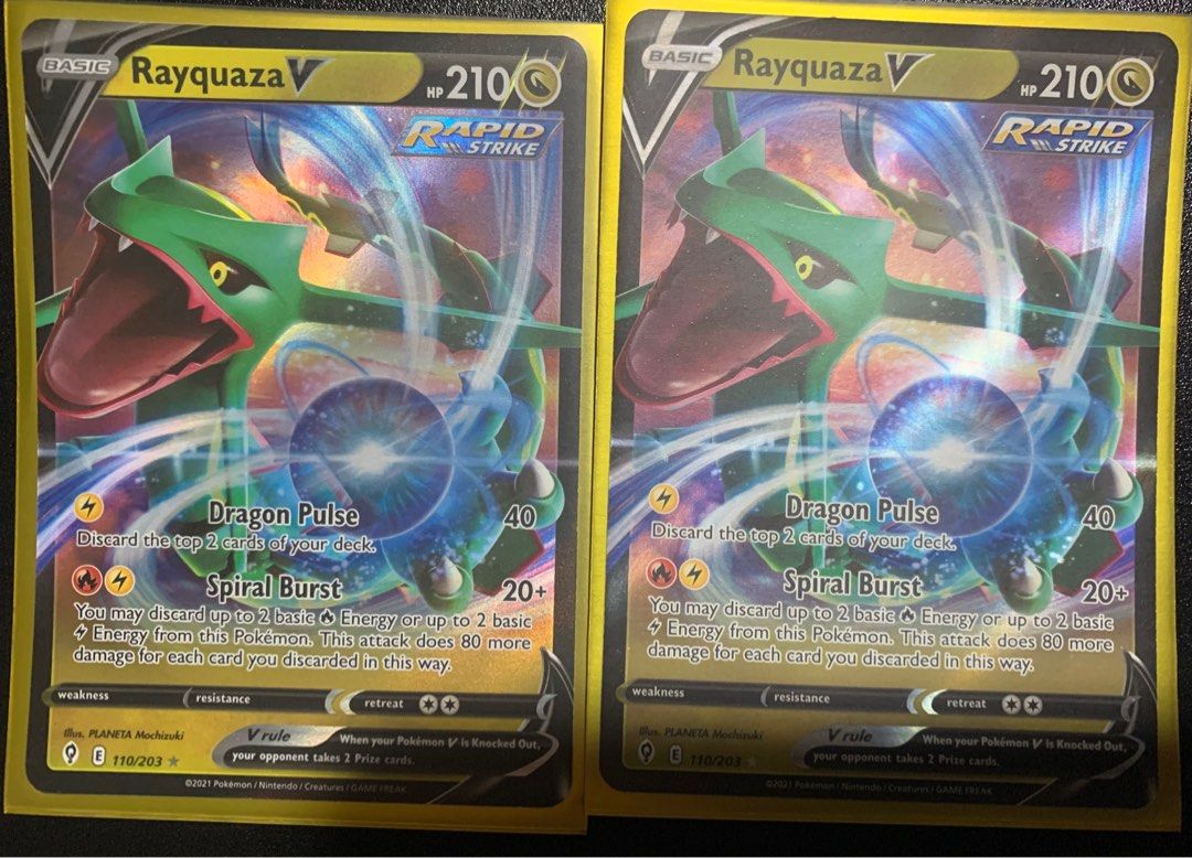 pokemon tcg evolving skies 110 203 rayquaza v card Rayquaza EX (75/108) [XY: Roaring Skies] main image 0