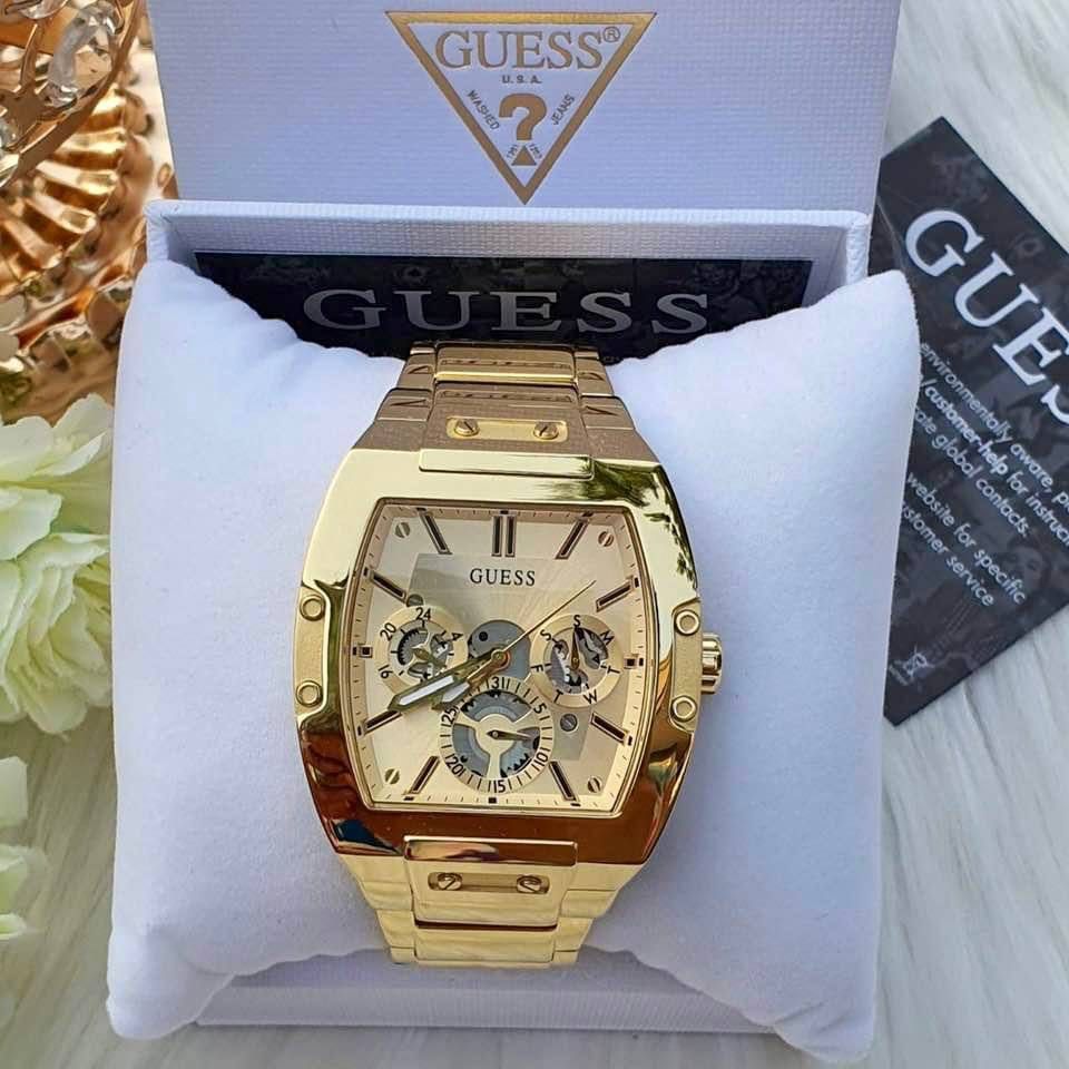 & 💯 ORIGINAL STOCK] STEEL MENS PHOENIX Men\'s Watches GW0456G2, Fashion, Watches READY Accessories, DIAL SUNRAY WATCH GOLD on GUESS Carousell GOLD