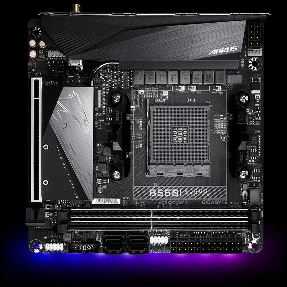 GIGABYTE B550I AORUS PRO AX マザーボード(レビュー Ryzen5000 GIGABYTE B550I AORUS PRO AX マザーボード(レビュー Ryzen5000