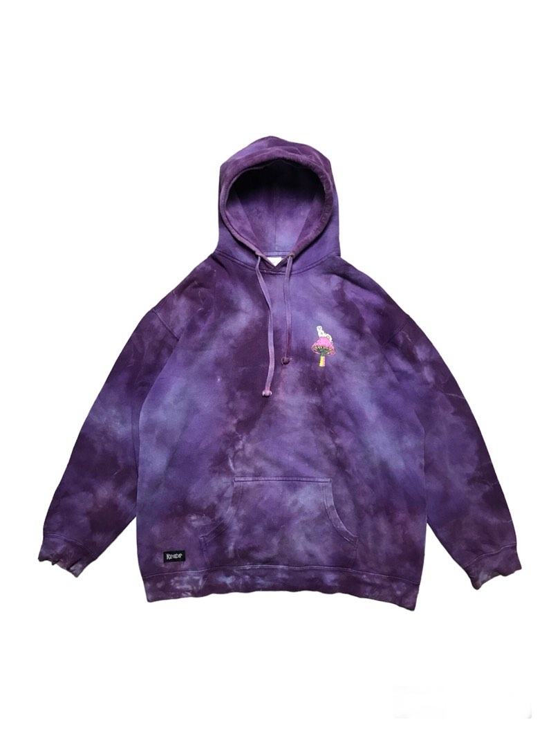 Ripndip psychedelic nerm purple tie dye hoodie sales