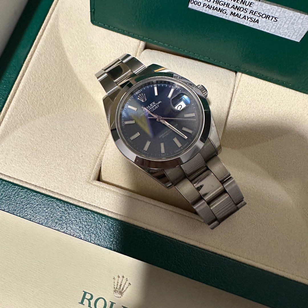 Rolex Oyster Perpetual Datejust 41mm Blue 126300