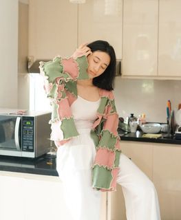 SASSH LeBloc Outer in Pink & Green