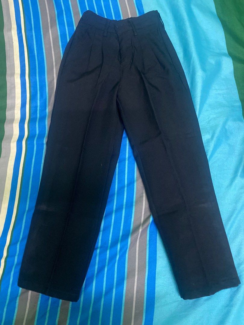 School uniform navy blue pants 3 for 199 on Carousell
