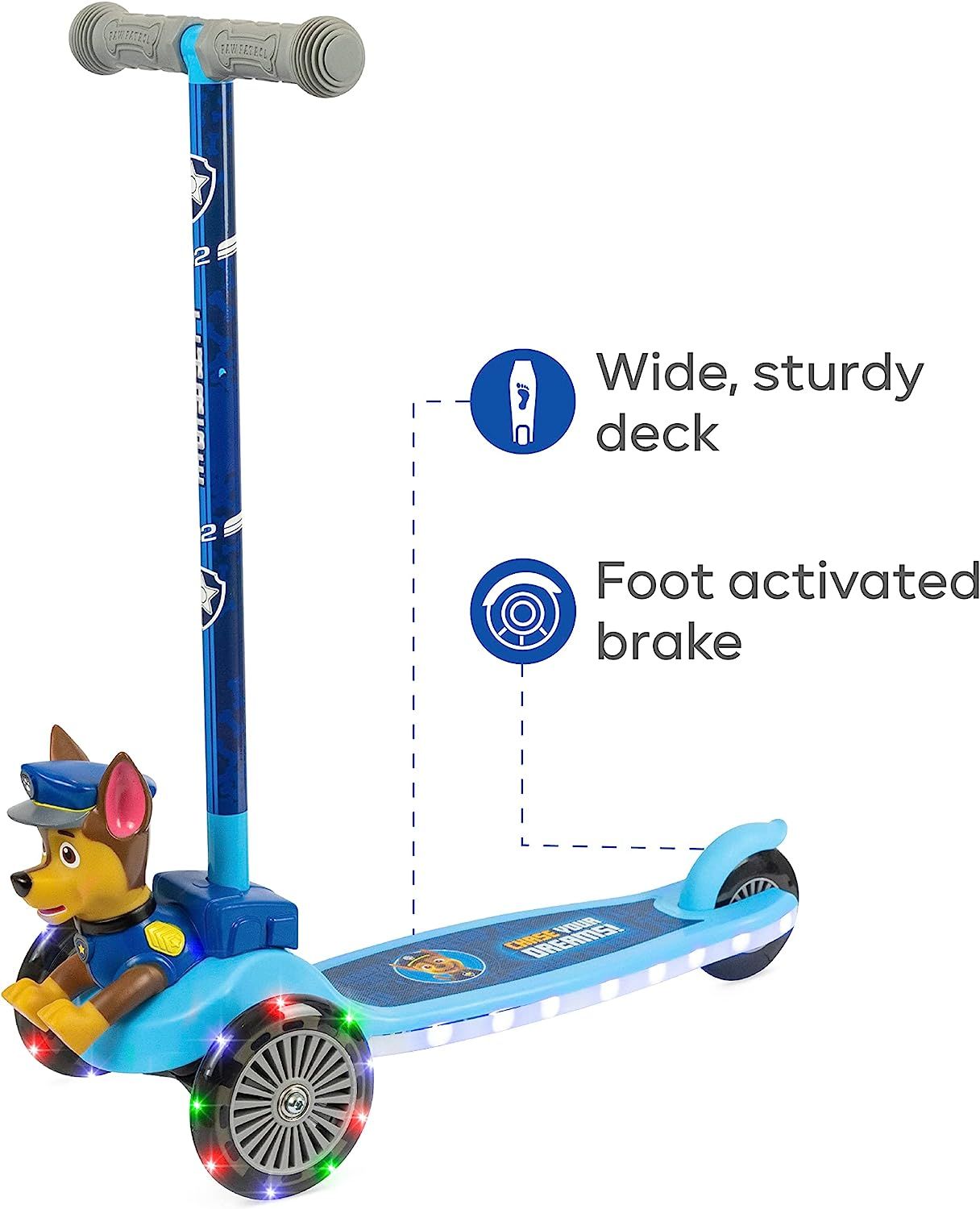 Scooter for Kids Ages 3-5 - Self Balancing Kids Toys with Light Up ...