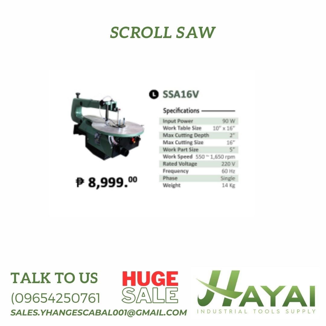 SCROLL SAW, Commercial & Industrial, Construction & Building Materials ...