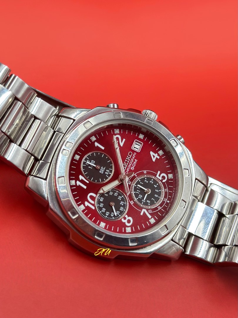 Seiko chronograph shop 50m price
