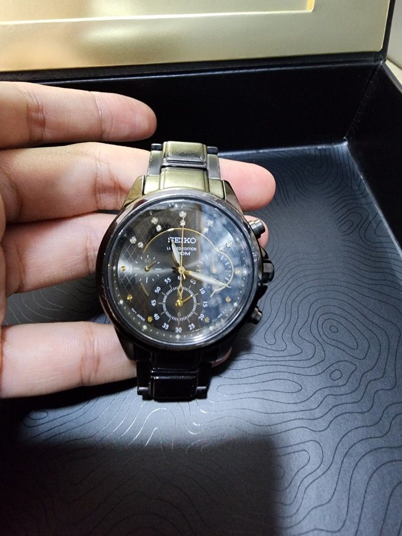 Seiko limited edition sapphire crystal watch Luxury Watches on