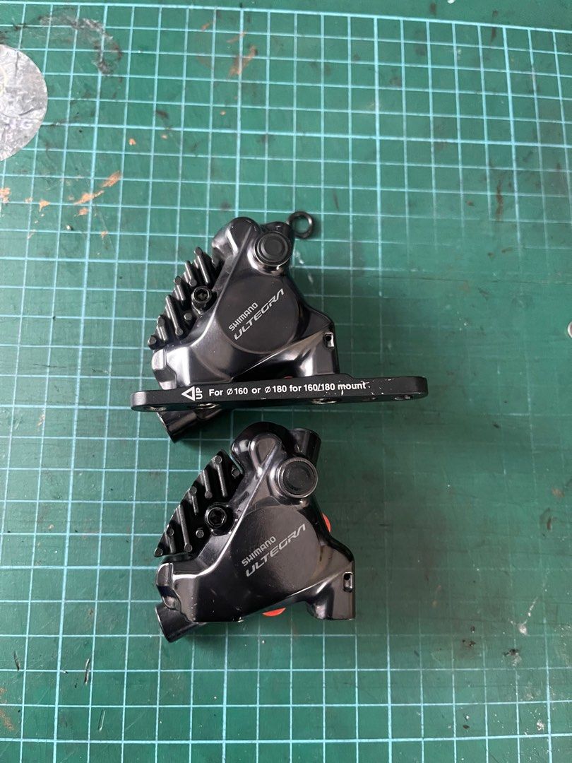 Shimano ultegra r8170 disc brake calipers pads di2 groupset brakeset