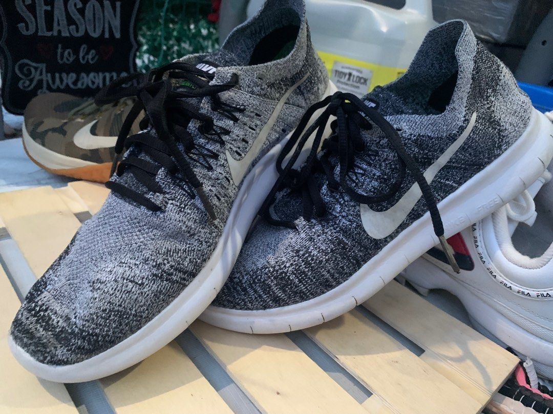Nike free rn flyknit 2017 oreo new arrivals