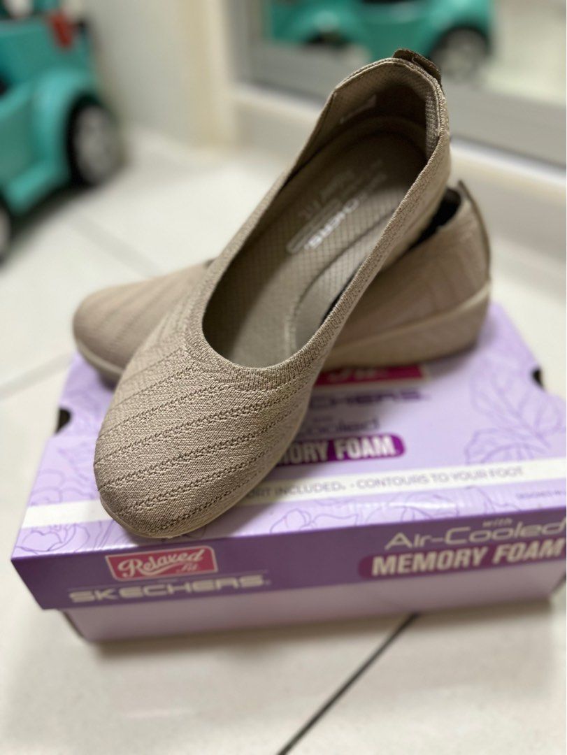 Skechers Air Cooled Memory Foam, Women's Fashion, Footwear, Sneakers on  Carousell