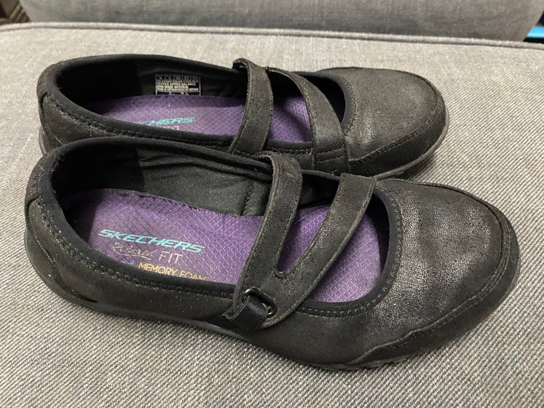 Skechers relaxed fit memory foam store womens sandals
