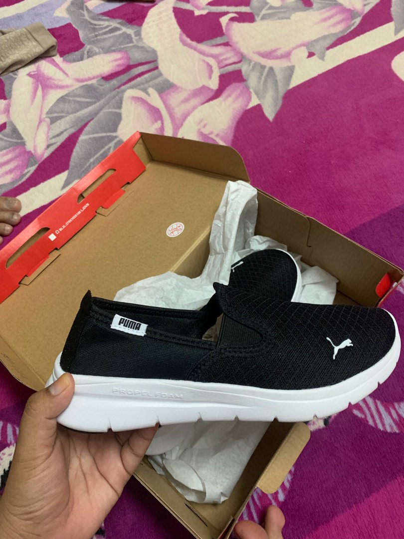 Puma flex essential slip on sneakers dame outlet