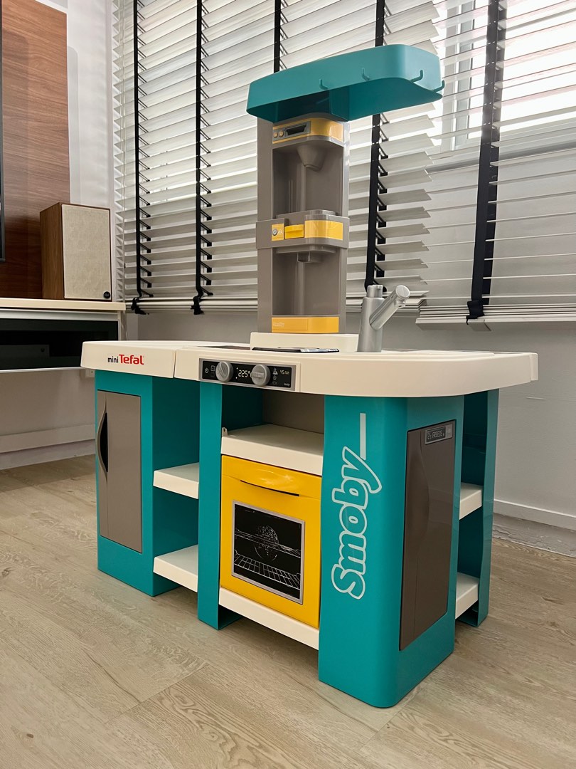 Smoby Kitchen Studio XXL Bubble – Cocina De Juguete Con 38 Accesorios, Efecto Agua Hirviendo Y Luces (7600311025)