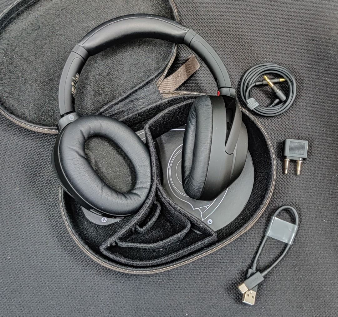 Sony XM4 Headphones, Audio, Headphones & Headsets on Carousell