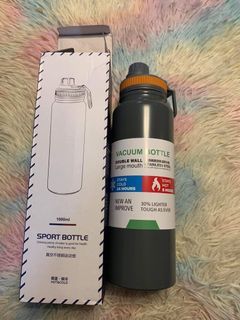 Sport Bottle Double Wall Vacuum Bottle 1000ml Hot and Cold