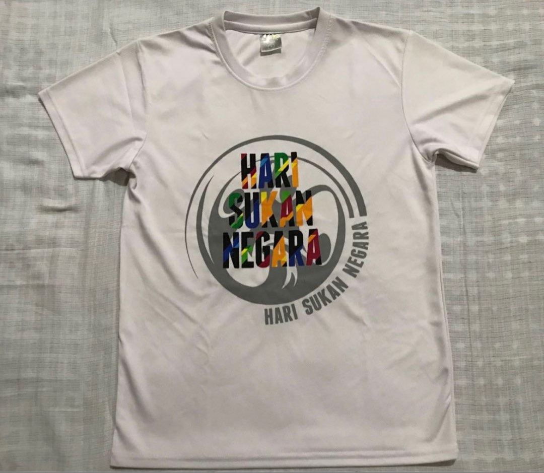 Sports TShirt Hari Sukan Negara (HSN), Men's Fashion, Tops & Sets