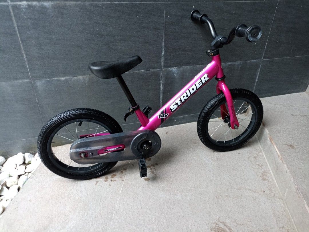 Strider Sport 14x balance bike with Pedal Kit Sports Equipment