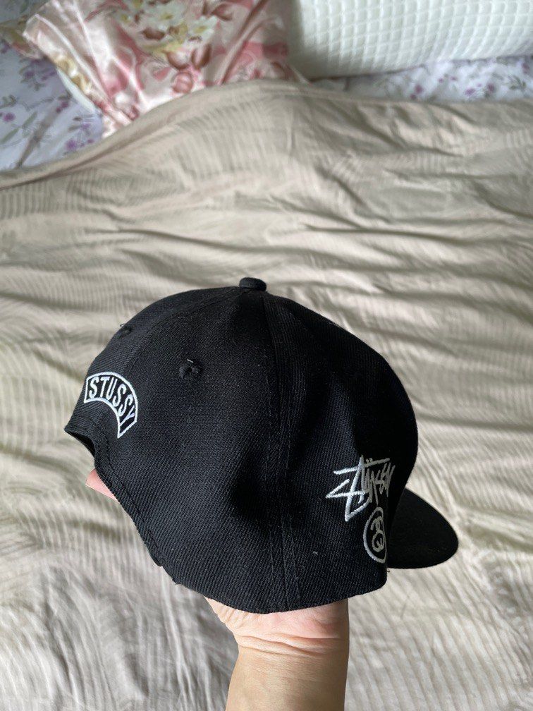 Stussy Black Snapback Men s Fashion Watches Accessories Caps