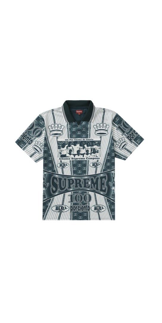 Lv x supreme denim jersey, Men's Fashion, Tops & Sets, Tshirts & Polo  Shirts on Carousell