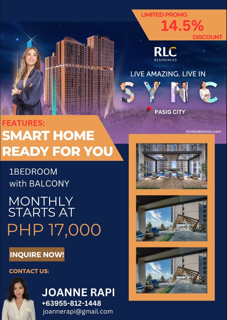Sync Residences Condo for sale with 14.5% limited discount offer ...