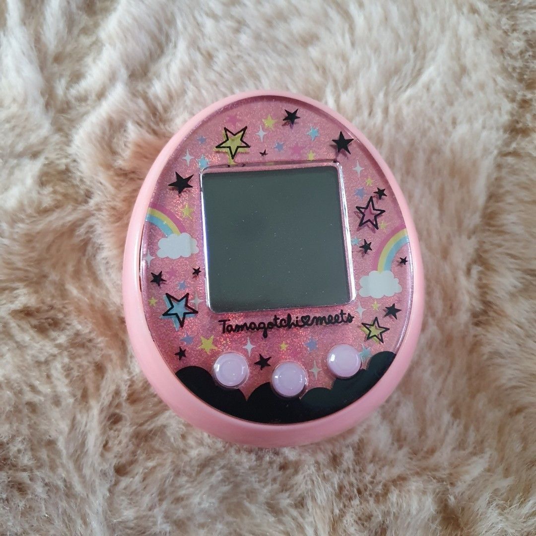 Tamagotchi Meets Magical Pink with Free Rechargeable Battery Set