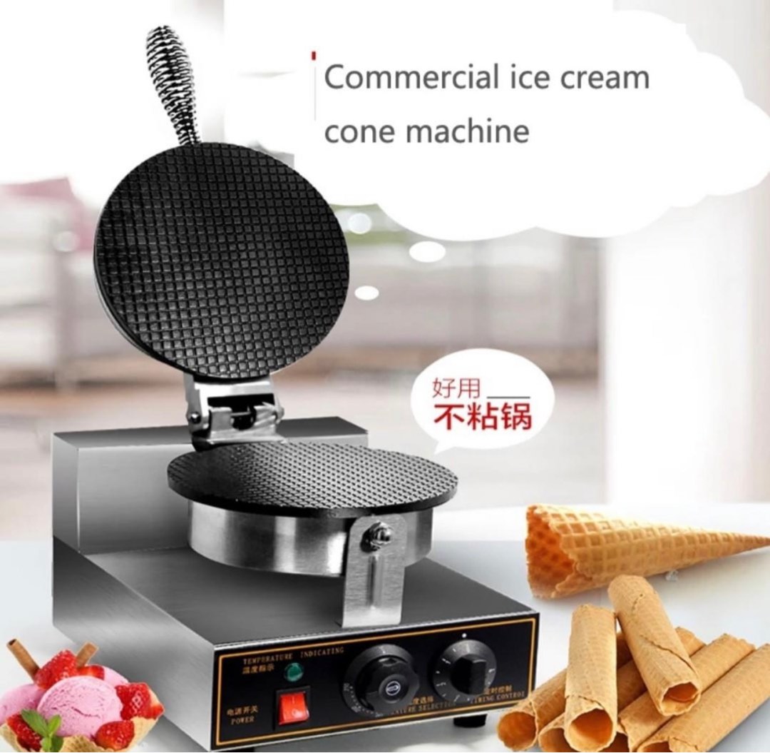 Thin Waffle ice cream cone maker TV Home Appliances Kitchen