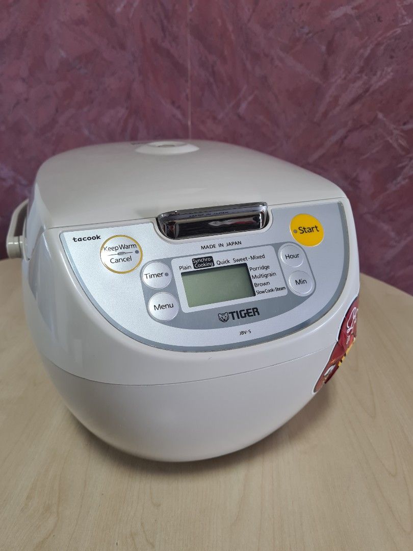 TIGER Rice cooker/warmer model JBVS18S(Made in Japan), TV & Home
