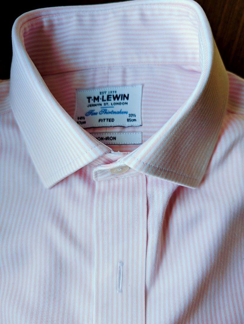 Tm lewin hotsell short sleeve shirts