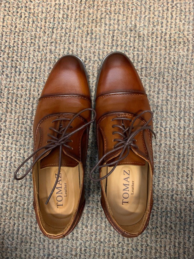 Tomaz Oxford brown shoes, Men's Fashion, Footwear, Dress Shoes on Carousell