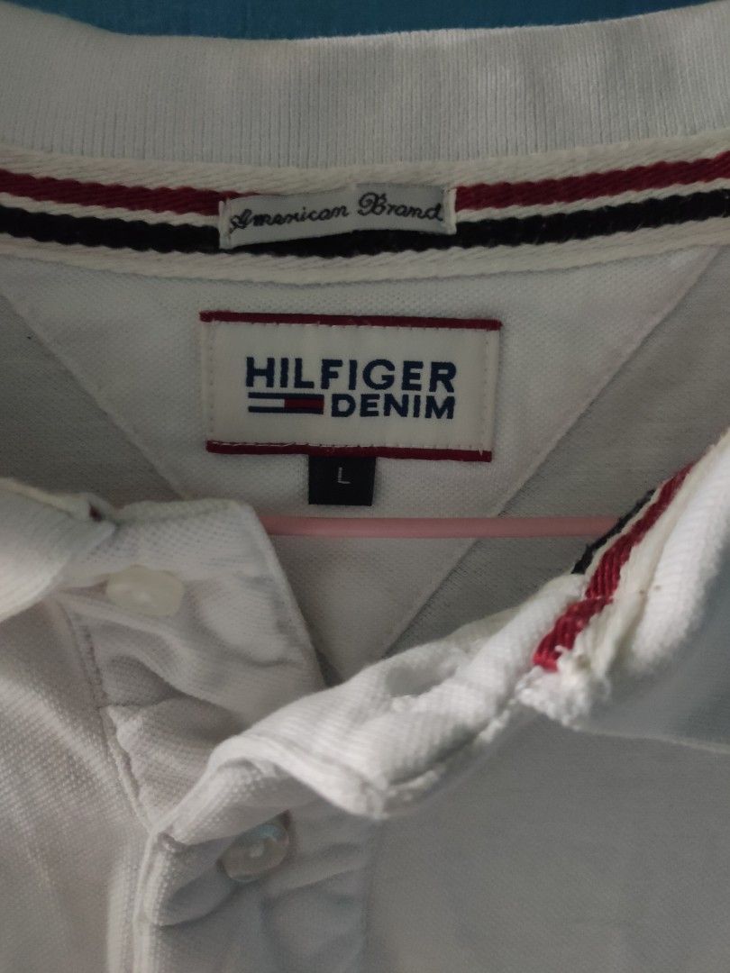 Tommy Hilfiger Polo Shirt (Category: Tshirts & Polo Shirts ) located in Caloocan City. Submitted by Ced19 (Listing ID 1242687153, Image 3). Description: Tommy Hilfiger Polo Shirt Like New need lang plantsahin nastock kasi sa cabinet😅.