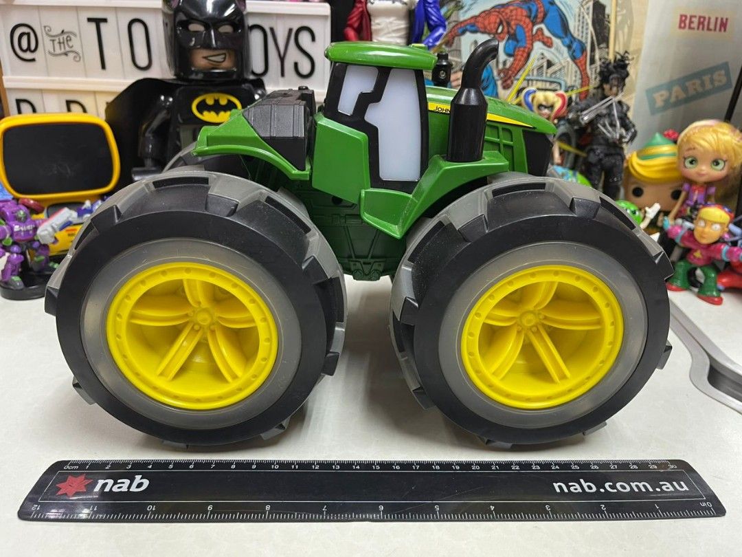 John deere monster treads top deluxe lightning wheels tractor