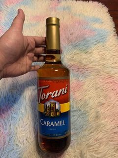 Torani Caramel Syrup 750ml  570 pesos each  2 pcs available