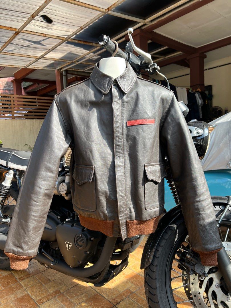 Toys mccoy v. Hilts steve mcqueen type a2 jacket 40, Men's Fashion