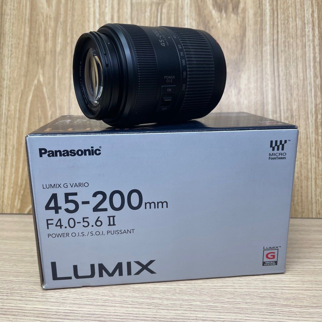 パナソニック LUMIX G VARIO 45-200mm F4-5.6 レンズ - レンズ(ズーム)
